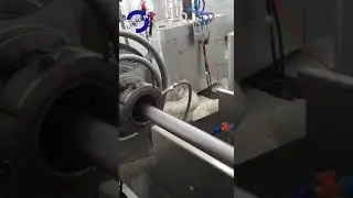 Continuous led extrusion machine