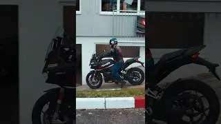 Motorrad mit R&uuml;ckw&auml;rtsgang? Zero DSR/X parkingmode #zeromotorcycles #dsrx #parking #motorrad