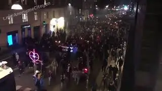 🇩🇰' Men In Black ' Movement in Denmark Against Health Restrictions And Mobilization
