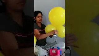 Easy Triplets with 12&rdquo; + 18&rdquo; Balloons #youtubeshorts #shortfeed#shorts#diy#decor #balloon #tips#hack