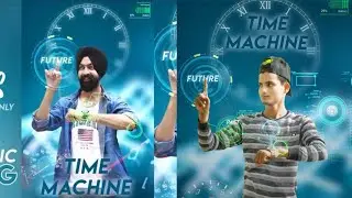 Time Machine | Futuristic Editing | Instagram Viral Editing | PicsArt Editing | Kaisar Editzzz 🔥