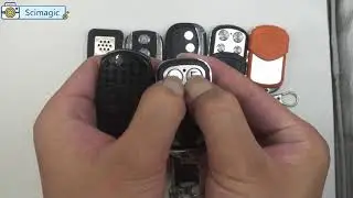 SMG 002 How to Use Blue light 433 92Mhz Wireless Remote Control Duplicator