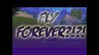 HOW TO FLY FOREVER GLITCH / FLY AROUND ON FORTNITE