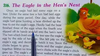 जैसी संगत वैसा इंसान 🦅 Eagle in Hen&rsquo;s Nest Story | English Moral Story with Hindi Meaning | Vocab. |