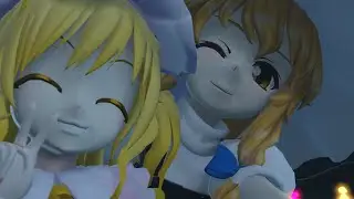 「SFM/Touhou」Flandre and Marisa