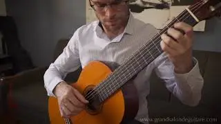 Renaud C. Gigu&egrave;re plays Seis Brevidades 1-Chuva (S. Assad) on R. E. Brune Concert Guitar