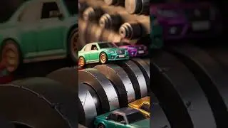 This Shredder Destroys METALLIC Toy Cars in Seconds! 😱⚙️ #automobile
