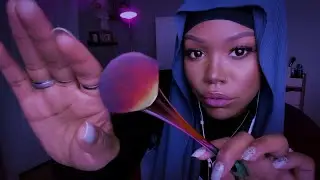 ASMR | Makeup Triggers For Sleep (ft. Dossier) (Personal Attention)