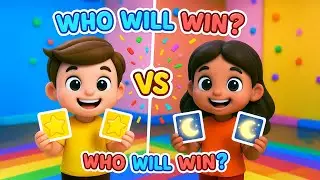 🎮🕹️Memory Card Game Song for Kids | Fun Preschool Matching Game Song & Animated Learning Video