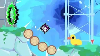 this is peak geometry dash