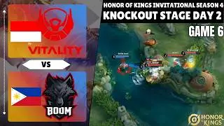 🇮🇩 Bigetron by Vitality VS BOOM Esports 🇵🇭 | GAME 6 | HIGHLIGHTS | KSI4 | Knockout Stage Day 2
