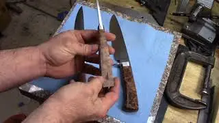 Custom Knife Making: Journeyman Smith Presentation Blades Part 1