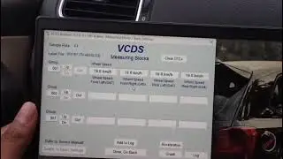 VW POLO ABS WHEEL SPEED SENSOR TESTING  #vcds #vcdscoding 