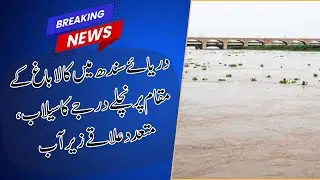 Low-Level Flooding Reported at Kalabagh on Indus River | Flood Update 2025