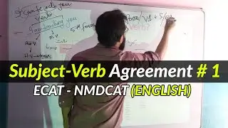 Subject Verb Agreement || Lec#1 || ECAT/NMDCAT