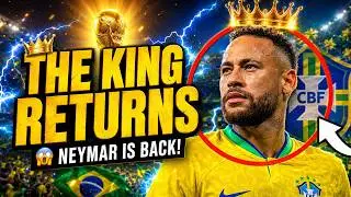 NEYMAR'S COMEBACK! 🇧🇷 Every Touch vs Scotland  World Cup 2026
