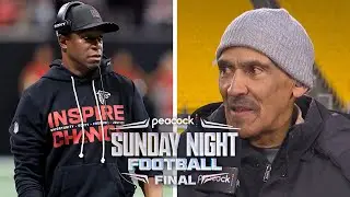 Tony Dungy 'surprised' that Falcons fired Raheem Morris | PSNFF | NFL on NBC