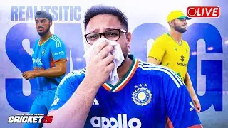 Cricket 26 REALISTIC FOG WEATHER - India vs South Africa 4th T20 Match LIVE 🔴 From EKANA Stadium