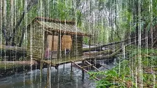 Camping di Tengah Kabut Tebal dan Hujan Deras