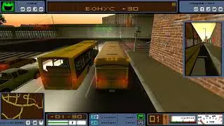Bus Driver. Уровень 3. С юга на север.