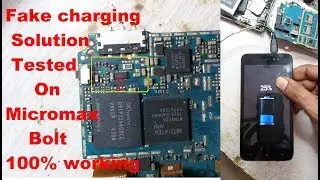 How To Fix Android Mobile Fake Charging Solution/Charging Not Store Solution Tested On Micromax Bolt