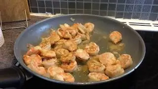 cooking shrimp timelapse