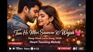 Tum Ho Meri Saanson Ki Wajah 💞 | Deep Hindi Love Song 2026 | Heart Touching Melody