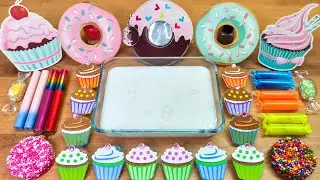 Super Sweet Makeup Slime Mixing - Satisfying ASMR Slime Video!