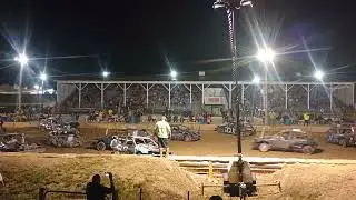 Fayette county fall cleanup derby 10-18-25 stock mini class heat 1 