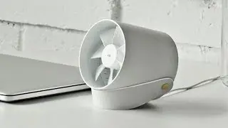 Xiaomi VH 104 USB Cooling Fan - Тихий и компактный настольный вентилятор