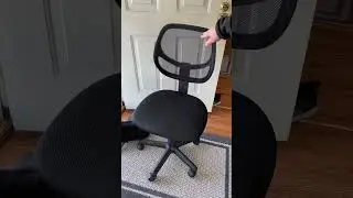 A Review Of The Amazon Basics Low-Back Upholstered Mesh Adjustable Swivel Computer Office Desk Chair