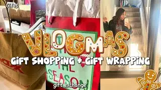 CHRISTMAS DIARIES 🎄| gift shopping, wrapping gifts, hair appointment etc || Sanai Iranae