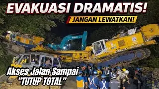 EVAKUASI DRAMATIS‼️JALAN TUTUP TOTAL SAMPAI PAGI - SITINJAU LAUIK VIRAL 2026