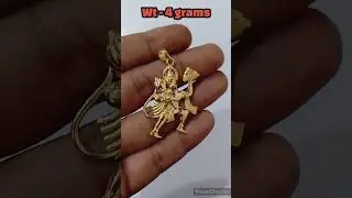 gold bajrangbali locket design 4#goldlocket #shorts #viral #new_suraj_jewellery