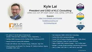 Insight from a C3PAO - CMMC (Joint Surveillance) Assessment Experience Sharing