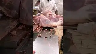 Meat Cutting With Machine Skill #shorts #viral #viralvideo