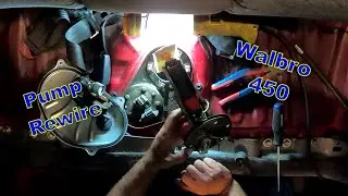 Installing the walbro 450 fuel pump