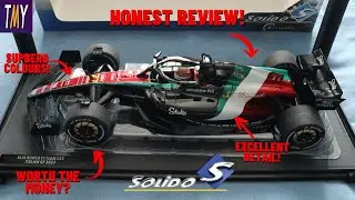 Solido's 1:18 Scale V.Bottas Alfa Romeo Formula One Team C43 Italian GP Livery - My Honest Review