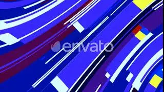 Colorful Random Mixed Stripes Transition 4K | Motion Graphics - Envato elements