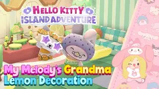 Melody's Grandma's Cabin, Sunshine Decoration  #hellokittyislandadventure #sanrio #hellokitty