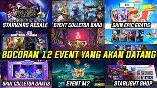 12 MOBILE LEGENDS EVENTS LEAKED IN 2025! STARWARS EVENT, M7 EVENT & FREE SKIN COLLECTOR