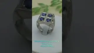 BEAUTIFUL NATURAL SAPPHIRE CEYLON ( نیلم) 🇱🇰 sri Langka #BLUE #SAPPHIRE #SRILANGKA&nbsp; #SILVER&nbsp;&nbsp; #RING