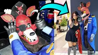 COSPLAY PELÍCULA FIVE NIGHTS AT FREDDY'S🥺😲 CAPTAIN FOXY / DECIMA BADILLA