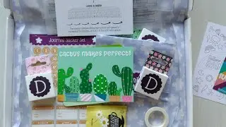 Unboxing of stationary Haul from oops a daisy