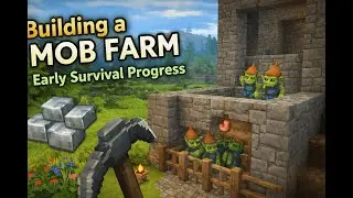 Hytale Survival EP 4.&ndash; Building a Mob Farm Part 1