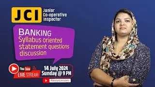 JCI Banking Statement Questions Discussion Live Class