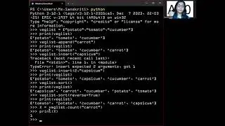 Counting the occurrence of element in List using Python