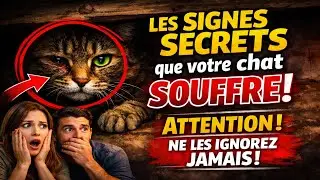 Les SIGNES SECRETS que votre chat SOUFFRE 😼 (ATTENTION, ne les ignorez JAMAIS !)