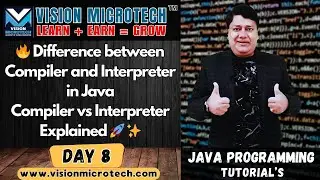 🔥 Difference between Compiler and Interpreter in Java | Compiler vs Interpreter Explained 🚀 ✨