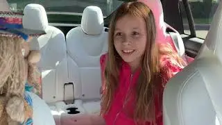 Nadia аnd Papa’s Tea - HOW TO DO A BACKBEND IN CAR